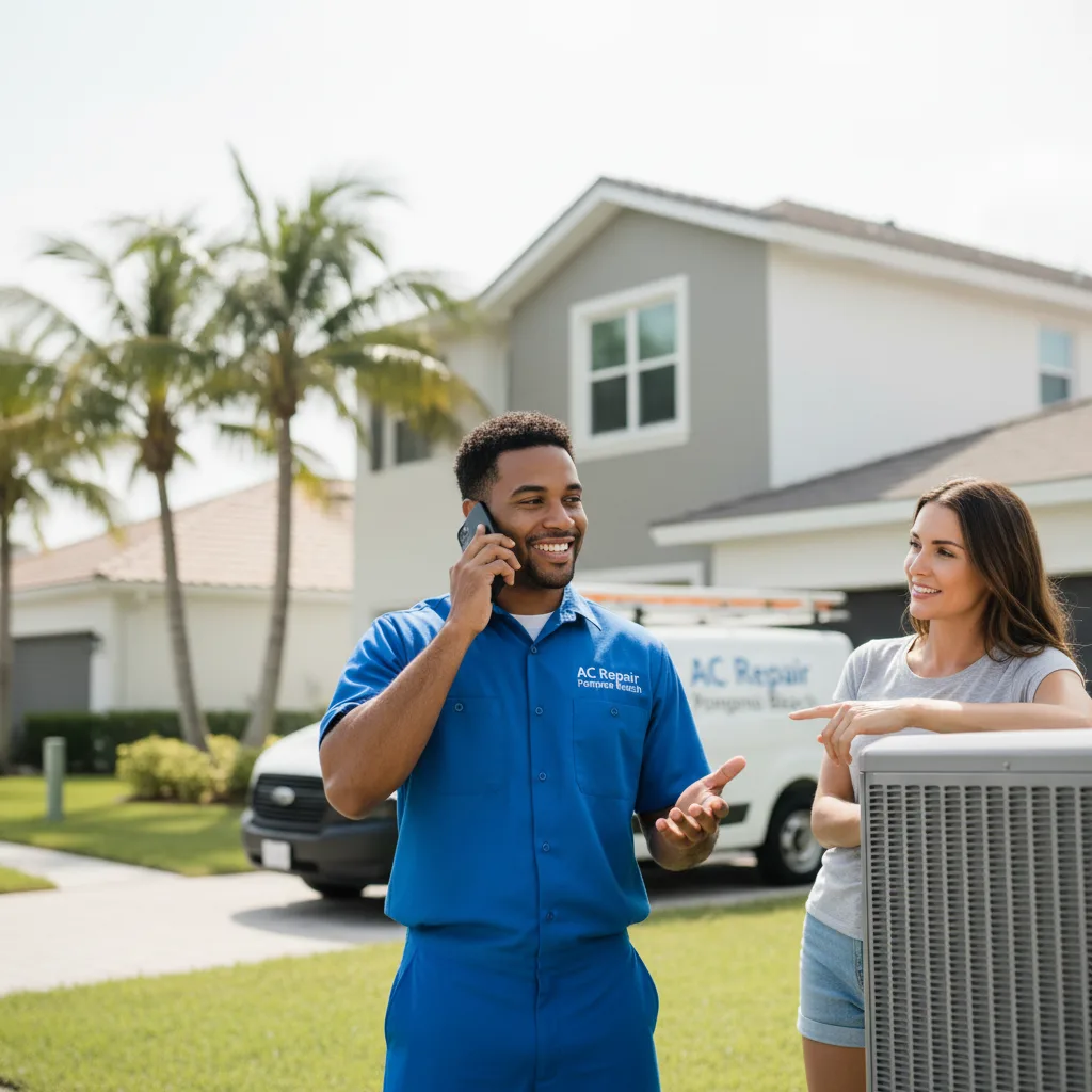 AC Repair Pompano Beach customer support in Hales Corners